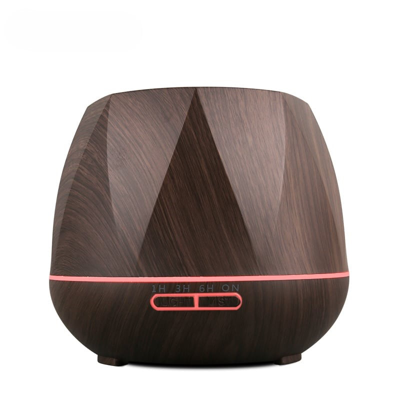 Geometric Wooden Essential Oil Diffuser